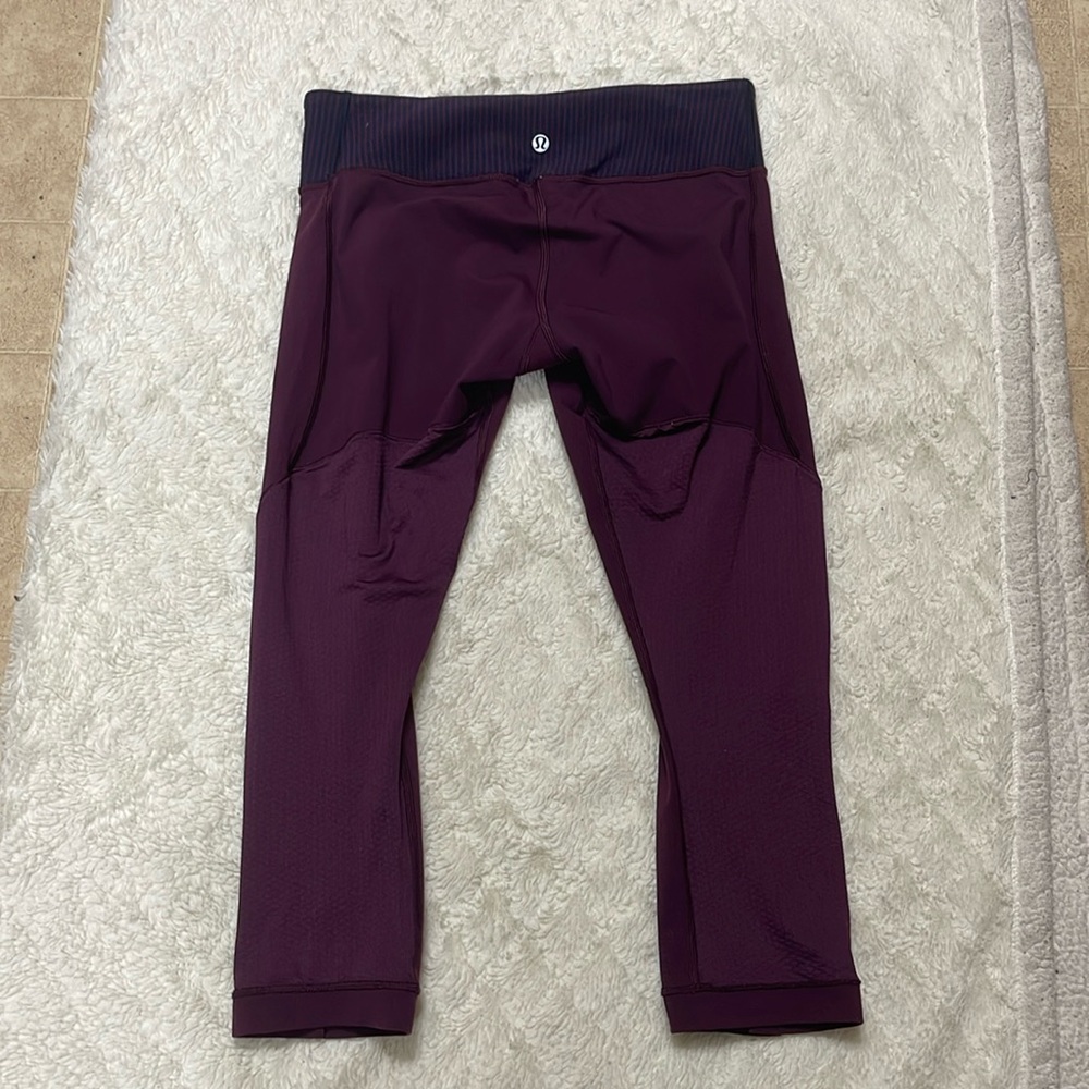 Lululemon‎ capris, size 4 good used condition B1